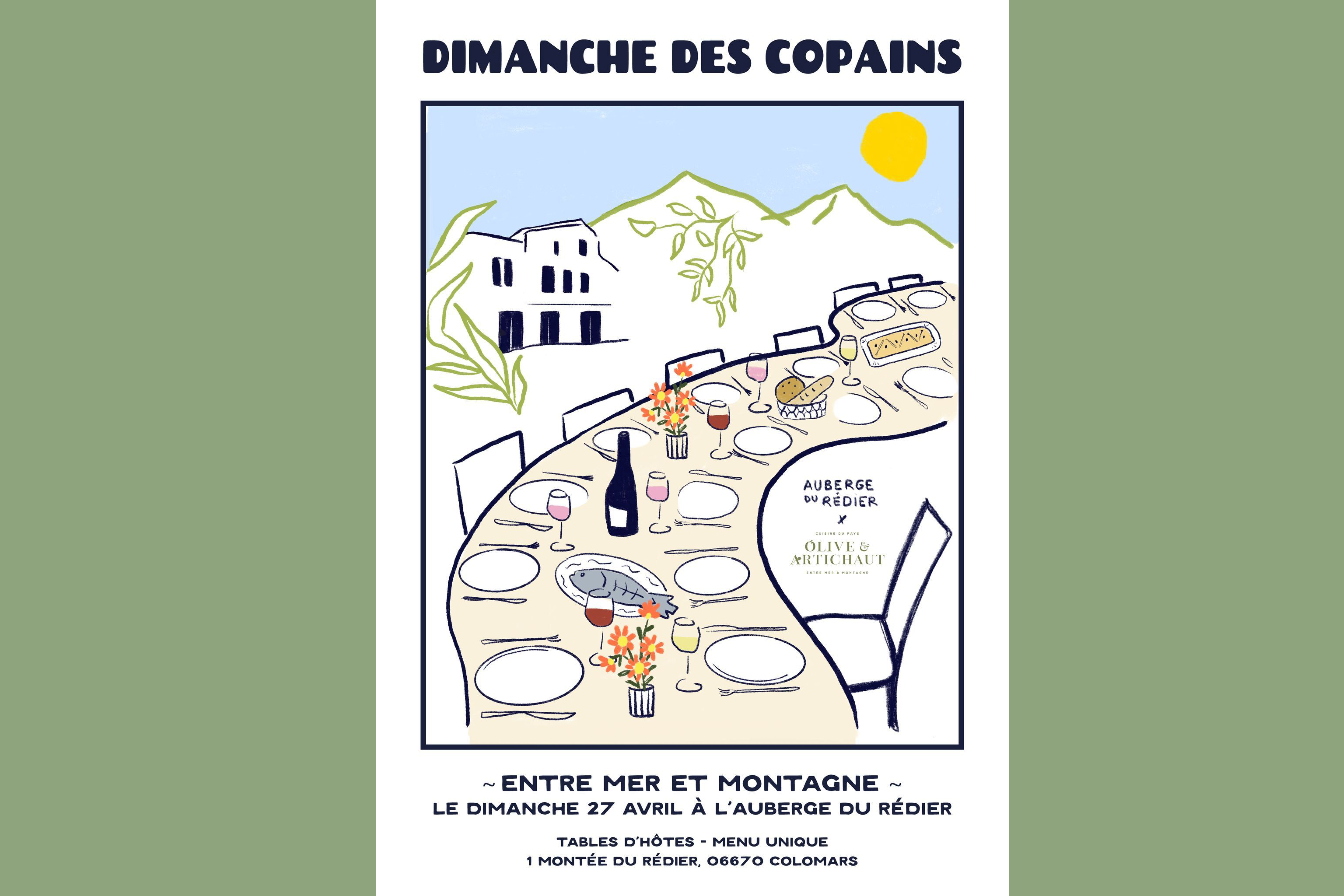 dîner des copains